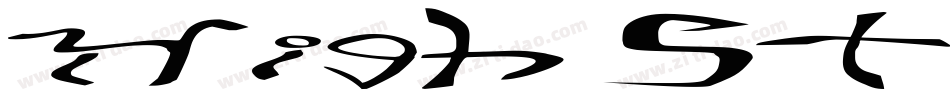 High Strung字体转换
